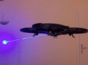 Инженер-любитель разработал квадрокоптер стреляющий лазером