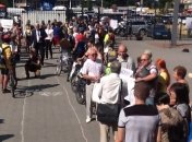 Велосипедисты устроили пикет заседания Киевсовета