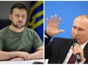 Володимир Зеленський та Володимир Путін