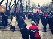 Луценко выступил на митинге "Вставай, Украина!"