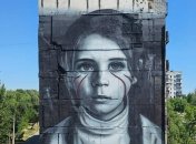 Мурал в Мариуполе