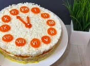 Святкова подача салату