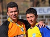 Боливийские футболисты побывали на военных учениях