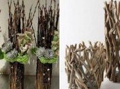 Идеи поделок из веточек и прутьев своими руками (Фото)