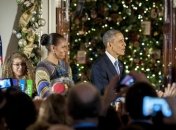 Президентская семья поздравила американцев с Рождеством