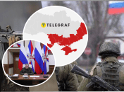 В кабинете Герасимова заметили карту России с Одесской и Николаевской областями