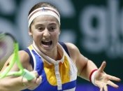 Остапенко одержала свою первую победу на Итоговом турнире WTA-2017