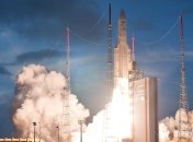 Ракета Ariane-5 вывела на орбиту два спутника (Видео)
