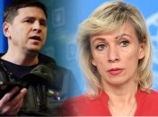 Подоляк жорстко пройшовся по Захаровій після її заяви про "ізраїльських найманців"