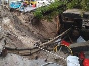 В Киеве восстановили движение на Телиги, где был поврежден путепровод