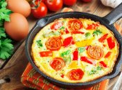 Яичница с овощами