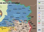 Карта АТО на Востоке Украины (7 ноября)