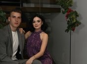 Андрей Лунин с женой Анастасией