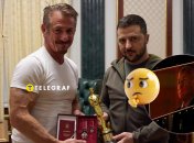 Шон Пенн и Владимир Зеленский