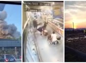 "Склад овочевих боєприпасів": момент прильоту російської ракети по АТБ в Умані потрапив на відео