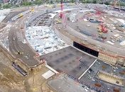 Новая штаб-квартира Apple с высоты птичьего полета (Видео)