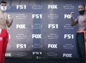 Повис на канатах: непобедимый боксер заставил сдаться опытного оппонента (видео)