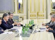 Порошенко встретился с президентом Всемирного конгресса украинцев 