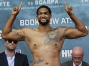 Кличко в спарринге усадил Уайлдера на пятую точку