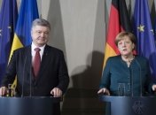 Порошенко и Меркель обсудили вопрос освобождения заложников