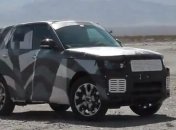 Первое шпионское видео нового Range Rover Sport