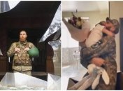 Военнослужащий ВСУ наконец-то встретился с дочерью
