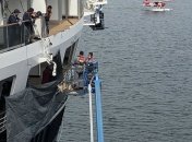 Два круизных лайнера столкнулись у набережной Ванкувера