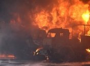 Пожар в Макеевке