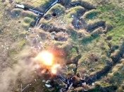 Военные нанесли мощный удар по позициям боевиков в Донецкой области (Видео)