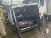 Постраждали тільки пасажири меншого за розмірами авто