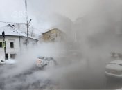 В Нижнем Новгороде улицы залило кипятком