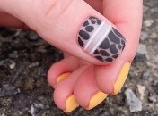 Маникюр осень 2019: стильный анималистический принт (Фото)