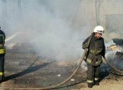 Крупный пожар в Киевской области локализован