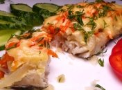 Запеченный хек