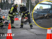 Обвал путепровода