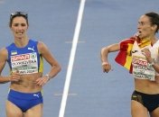 Людмила Оляновська випереджає іспанку на фініші