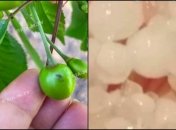 "Армагеддон в Мелитополе": ночью на город обрушился град и гроза (фото, видео)