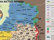 Карта АТО на востоке Украины (1 июля)