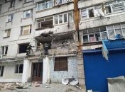 Спасатели в Орехове работают в месте прилета в жилой дом