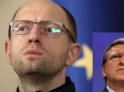 Баррозу и Яценюк поговорили о ситуации в Крыму