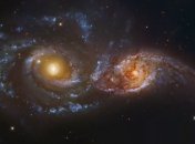 Ученые получили уникальный снимок двух галактик 