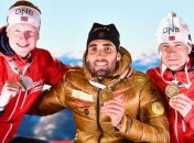 Биатлон. Мужчины. Общий зачет Кубка мира после гонки преследования 12 февраля