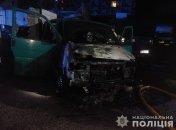 Могли работать группой: в Днепре сожгли автомобиль военных (фото)