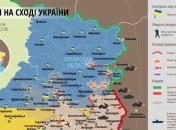 Карта АТО на Востоке Украины по состоянию на 5 сентября