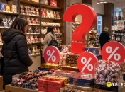 В фирменных магазинах Roshen действуют скидки на шоколад