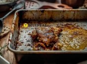 Стойкие пятна с противня быстро исчезнут