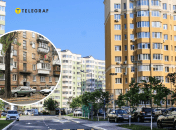 Старый дом и новостройка