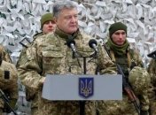 Порошенко в четверг посетит зону ООС
