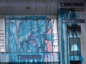 Российские банки забросали яйцами в Житомире