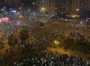 Протесты в Минске: в ОМОН полетели коктейли Молотова (Видео)